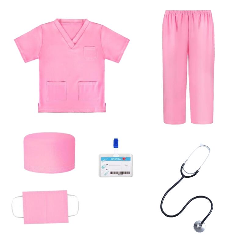 Kids Doctor Scrubs Costume Set - огляд і ціна Stethoscope