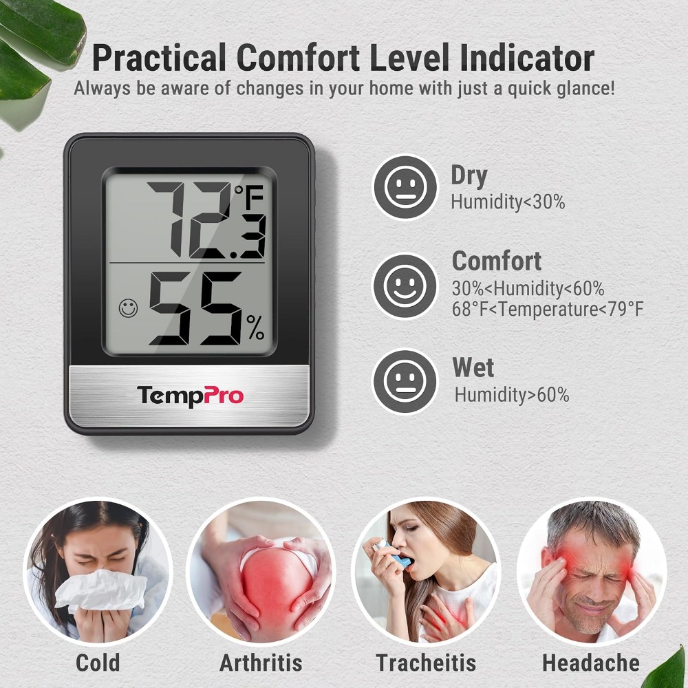 Digital Hygrometer Indoor Ther - огляд і ціна Thermometer Digital