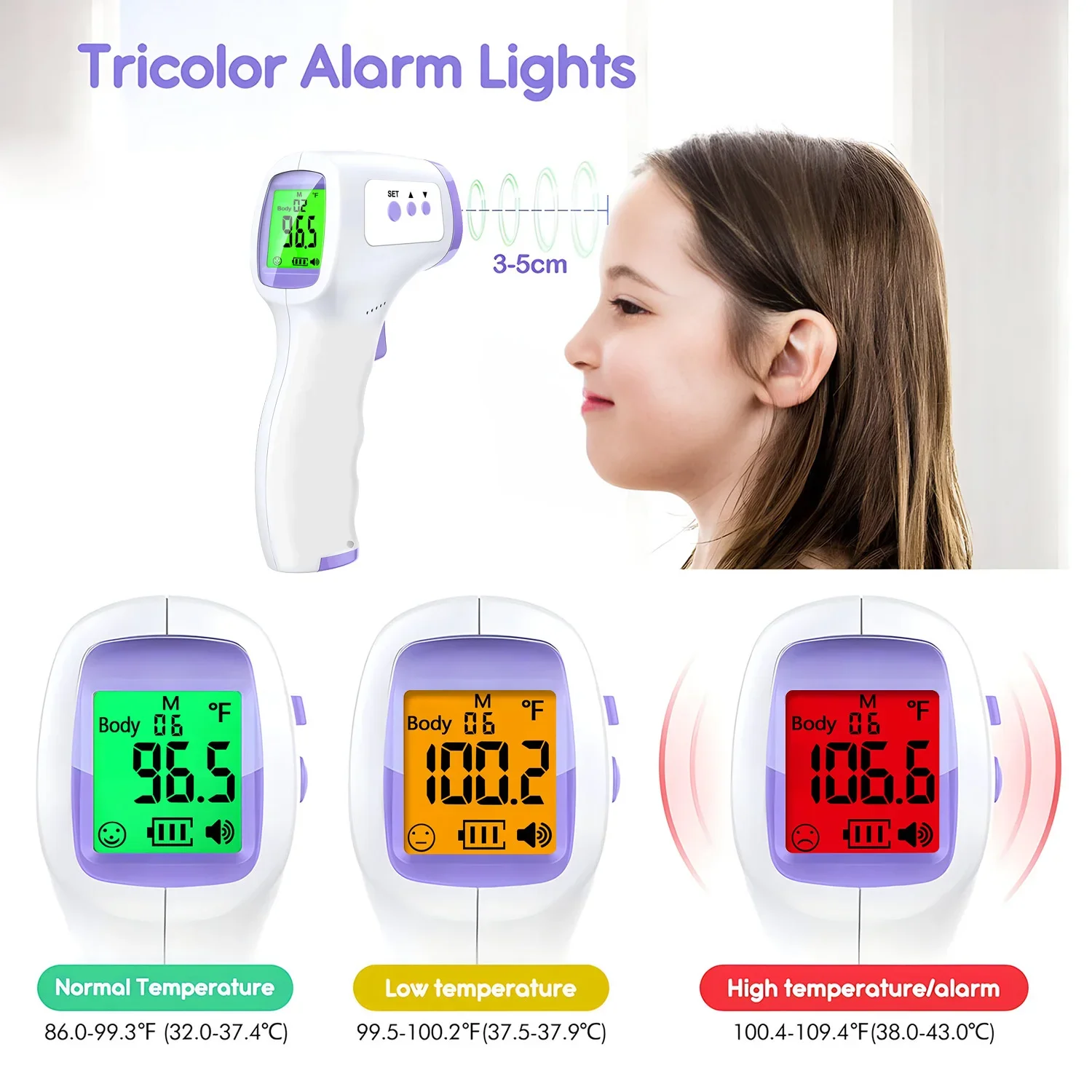 Medical IR Fever Thermometer L - огляд і ціна Pulse Oximeter